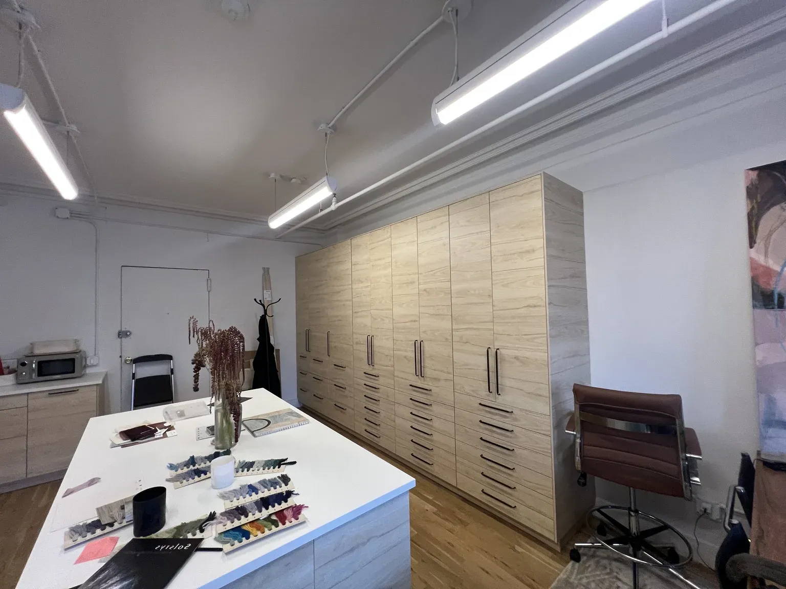 Open-Plan Cabinetry & Storage